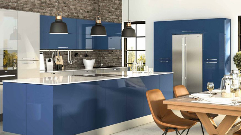 ترند طراحی کابینت آشپزخانه هایگلاس 2020